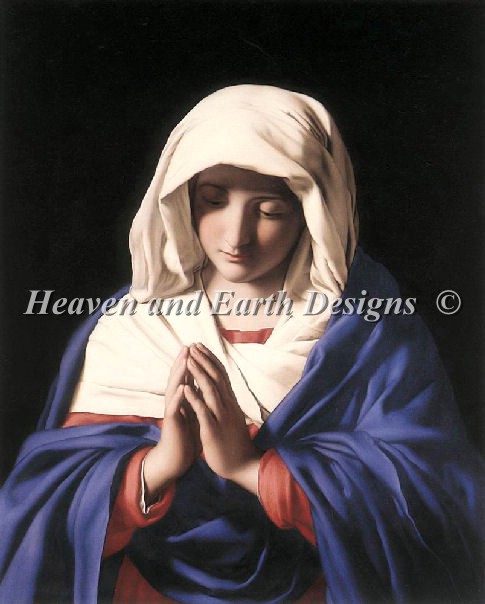 The Virgin In Prayer - Click Image to Close